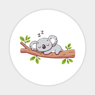 koala sleeping Magnet